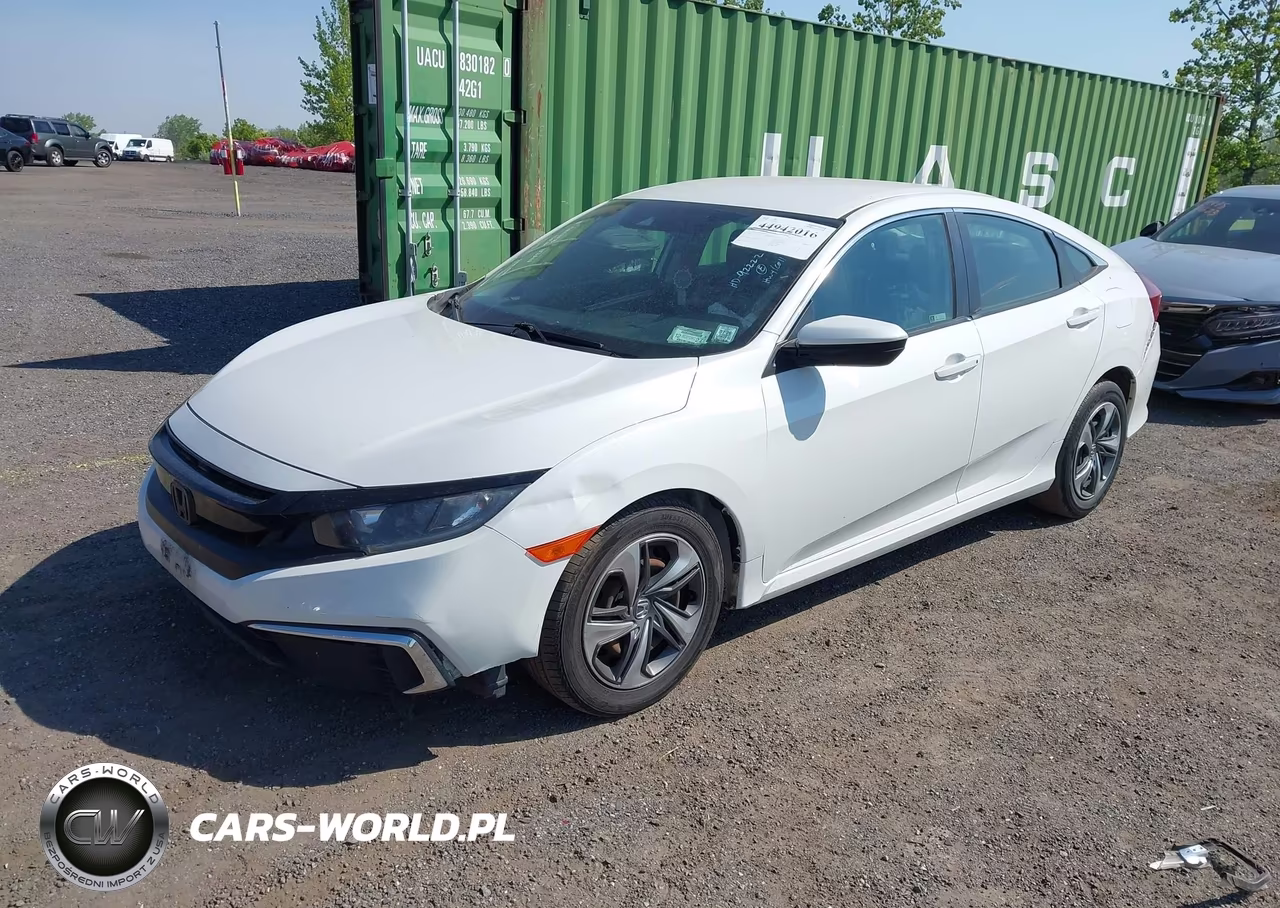 2019 Honda Civic Lx VIN:2HGFC2F6XKH506945 - 2