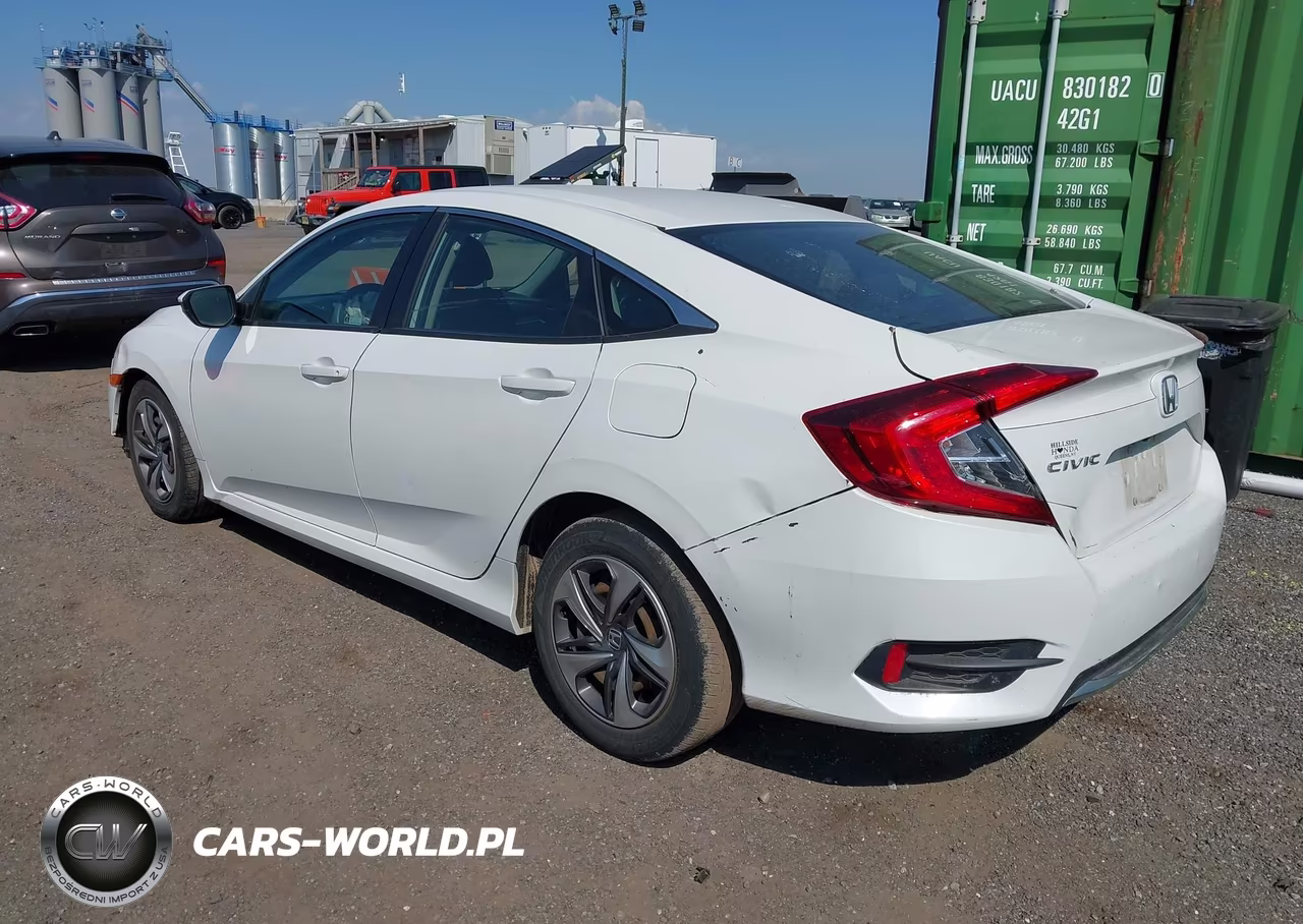 2019 Honda Civic Lx VIN:2HGFC2F6XKH506945 - 3