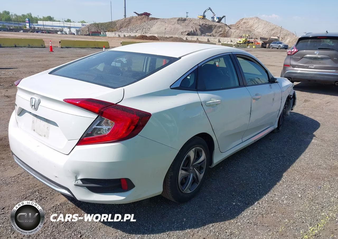 2019 Honda Civic Lx VIN:2HGFC2F6XKH506945 - 4