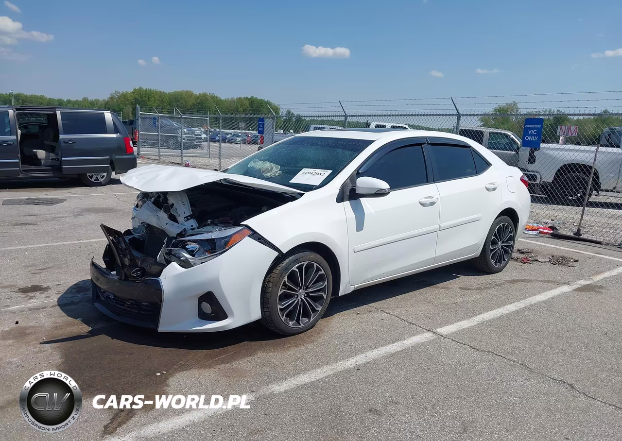 2015 Toyota Corolla S Plus VIN:2T1BURHE2FC462107 - 2