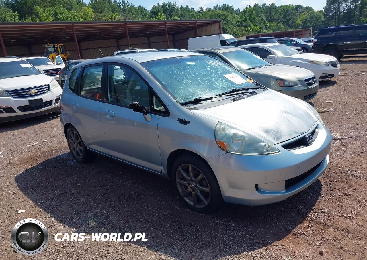 2007 Honda Fit VIN:JHMGD37467S059810 - 1