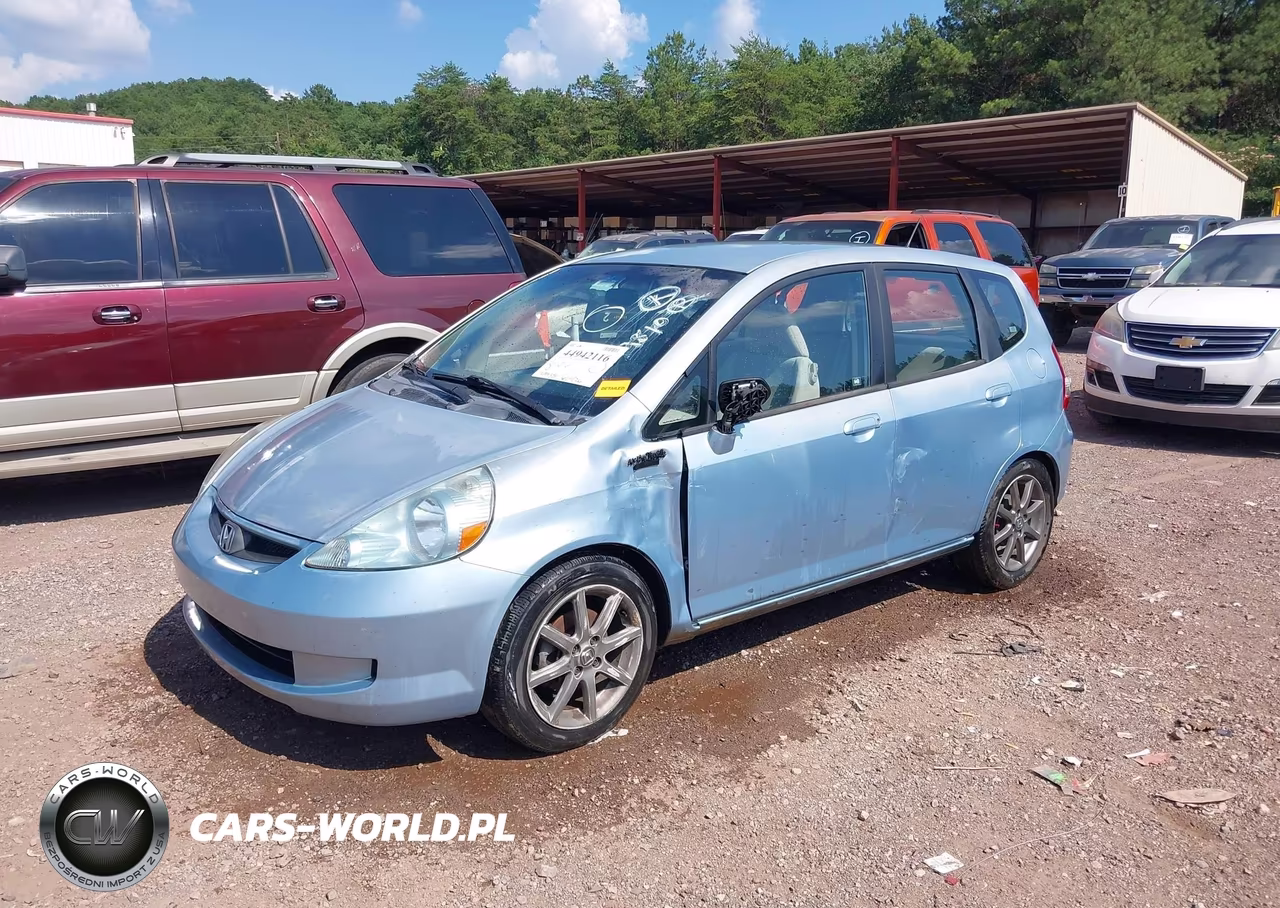 2007 Honda Fit VIN:JHMGD37467S059810 - 2