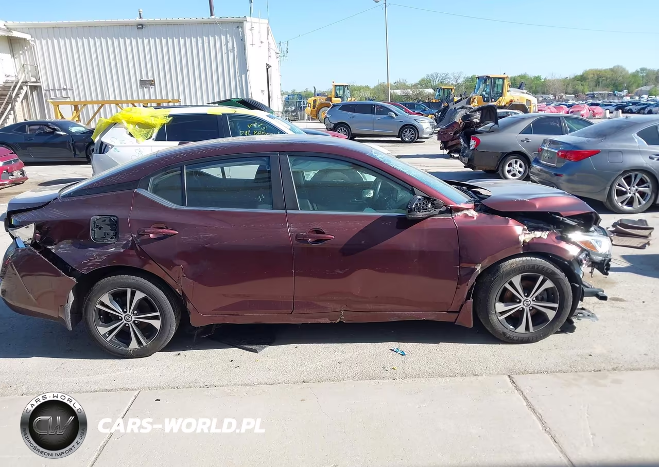 2020 Nissan Sentra Sv Xtronic Cvt VIN:3N1AB8CV9LY307278 - 13