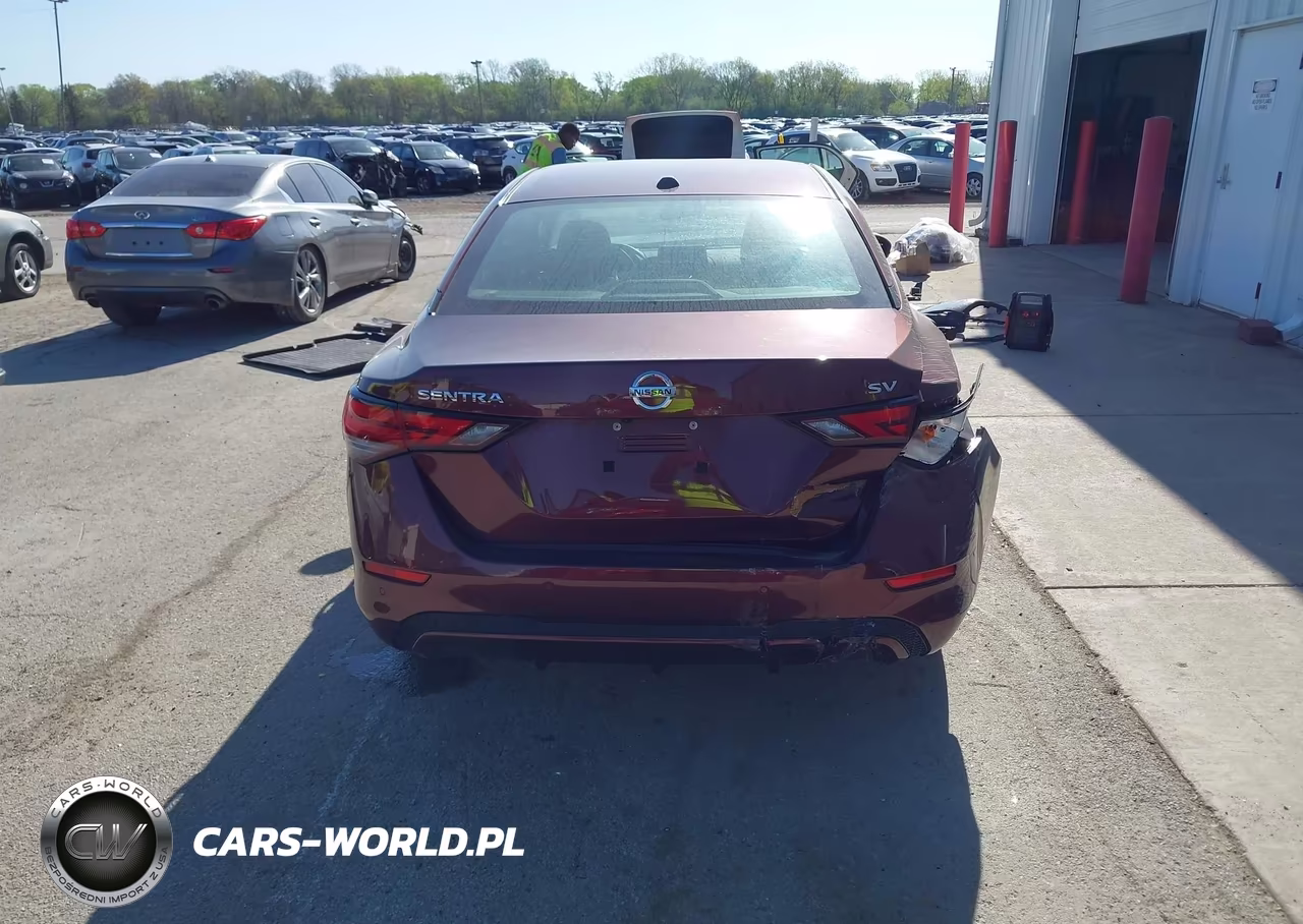 2020 Nissan Sentra Sv Xtronic Cvt VIN:3N1AB8CV9LY307278 - 16