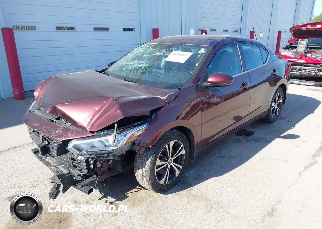 2020 Nissan Sentra Sv Xtronic Cvt VIN:3N1AB8CV9LY307278 - 2