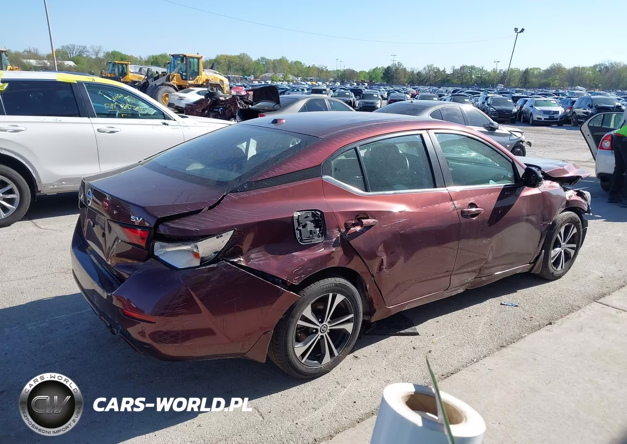 2020 Nissan Sentra Sv Xtronic Cvt VIN:3N1AB8CV9LY307278 - 4