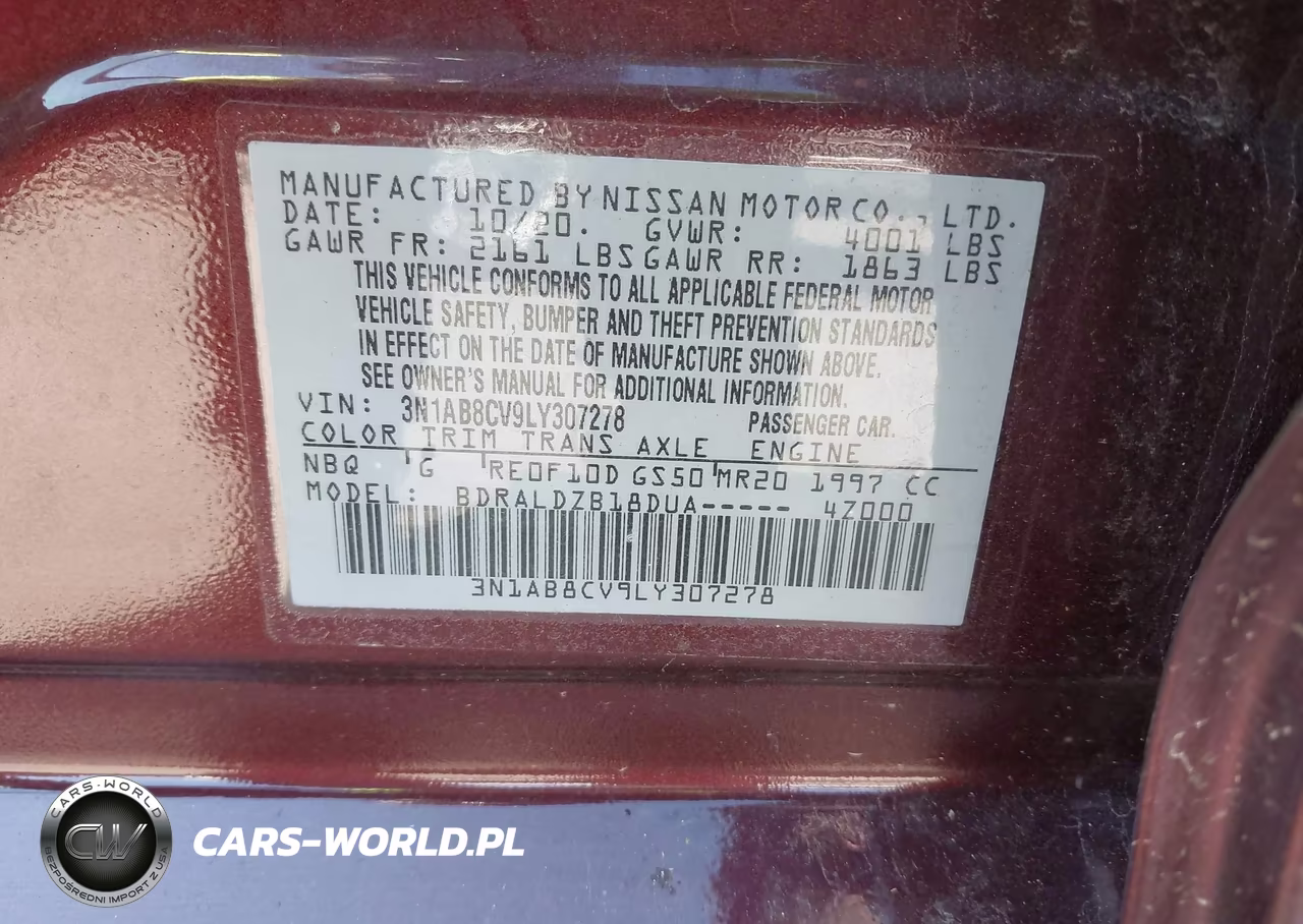 2020 Nissan Sentra Sv Xtronic Cvt VIN:3N1AB8CV9LY307278 - 9