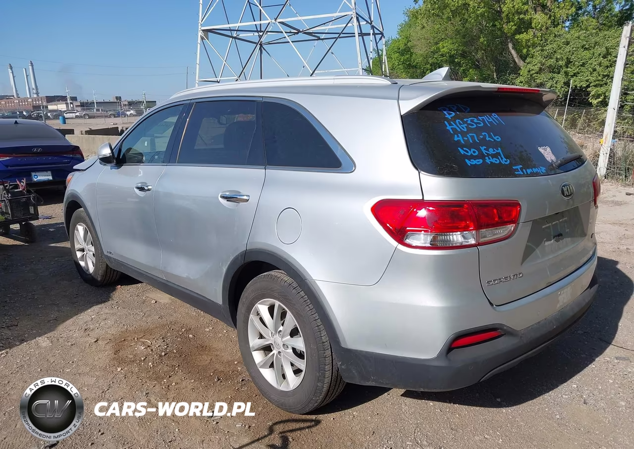 2017 Kia Sorento 2.4L Lx VIN:5XYPGDA3XHG337419 - 3