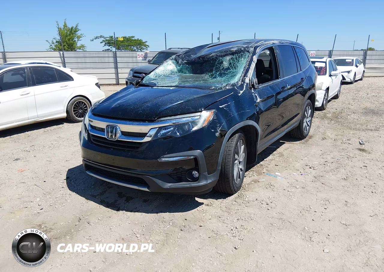 2019 Honda Pilot Ex-L VIN:5FNYF5H51KB012998 - 2