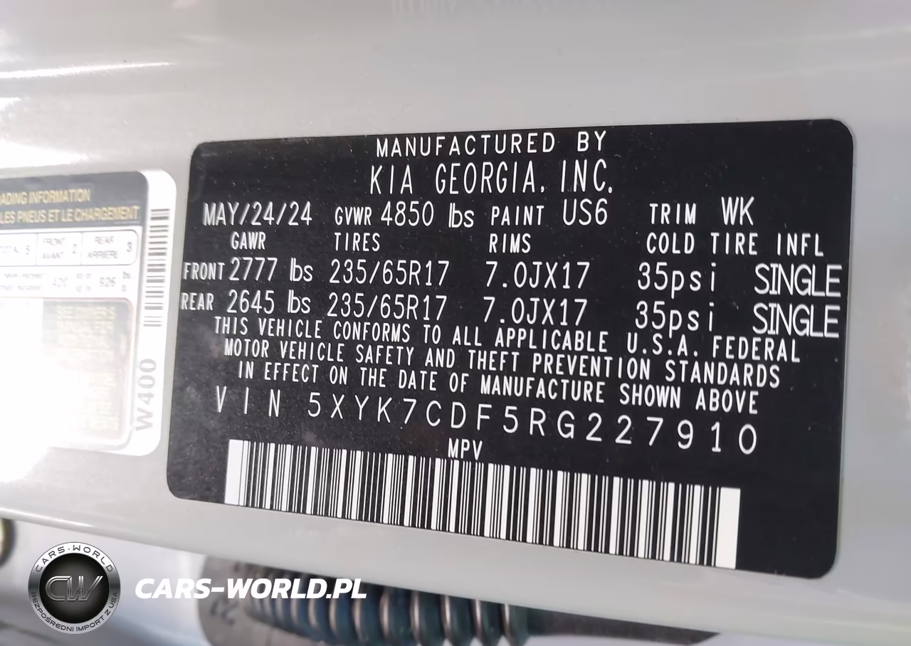 2024 Kia Sportage X-Pro Prestige VIN:5XYK7CDF5RG227910 - 9