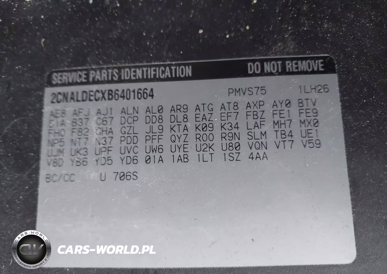 2011 Chevrolet Equinox 1Lt VIN:2CNALDECXB6401664 - 9