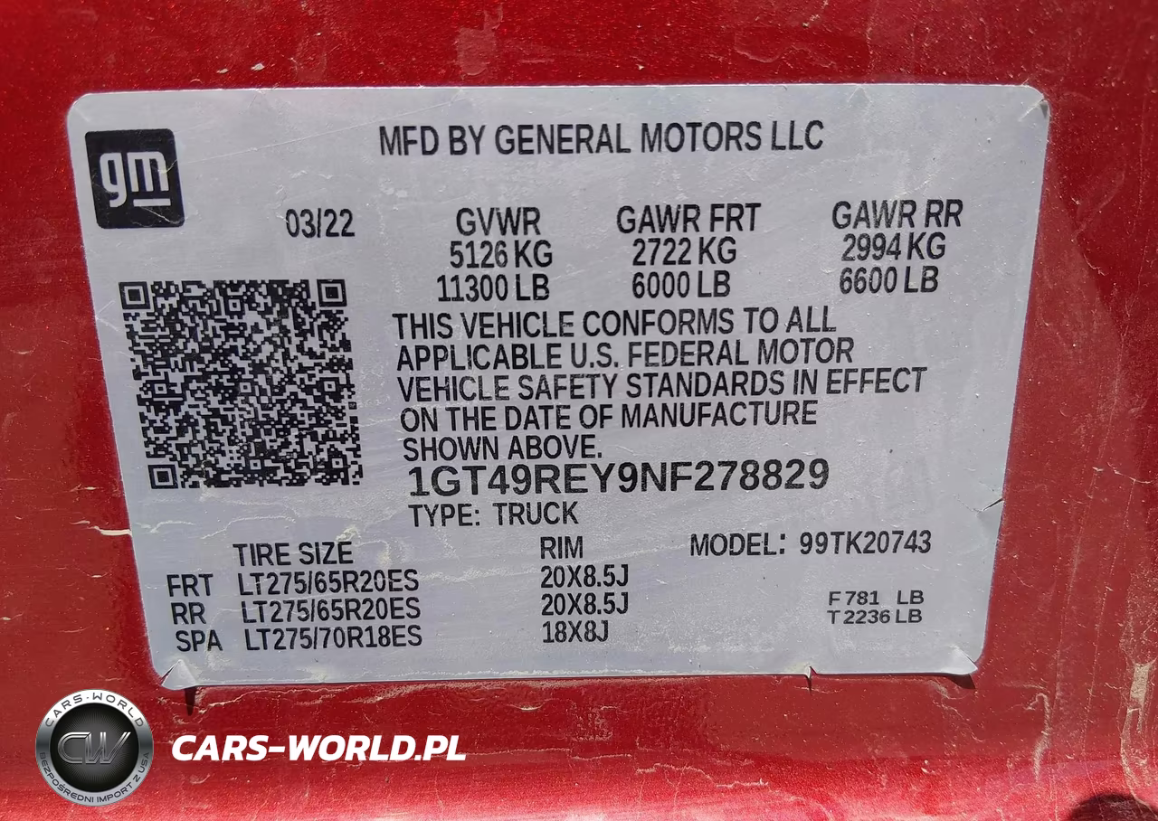 2022 GMC Sierra 2500Hd 4Wd Standard Bed Denali VIN:1GT49REY9NF278829 - 9