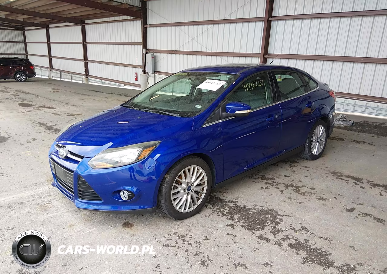 2013 Ford Focus Titanium VIN:1FADP3J28DL115728 - 2