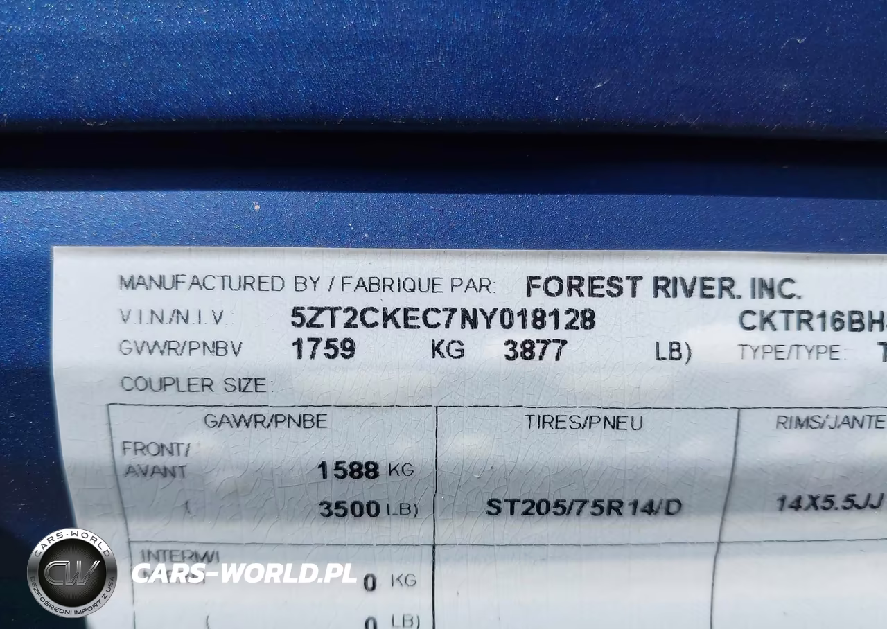 2022 Forest River Other VIN:5ZT2CKEC7NY018128 - 9