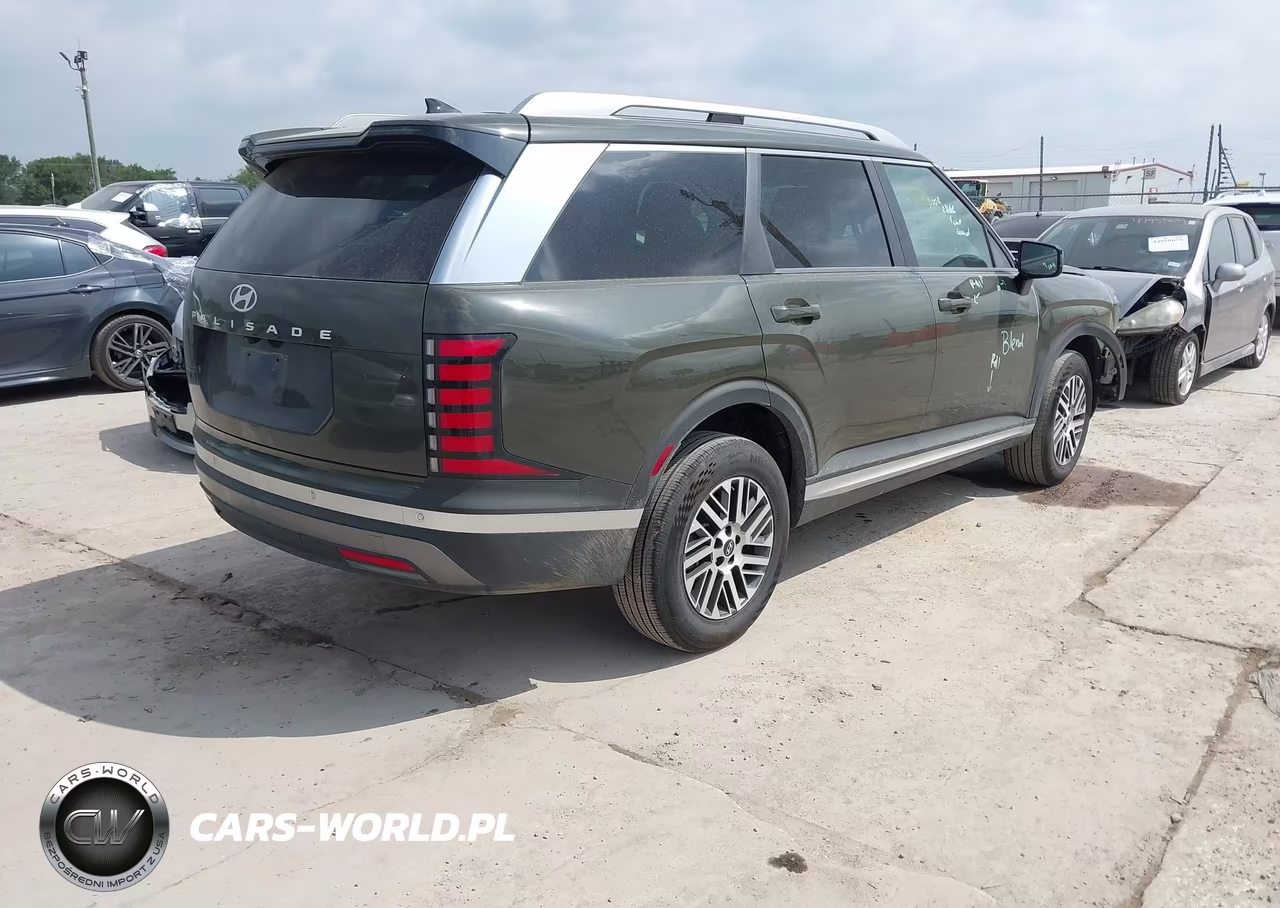 2026 Hyundai Palisade Sel VIN:KM8RG5S26TU034399 - 4