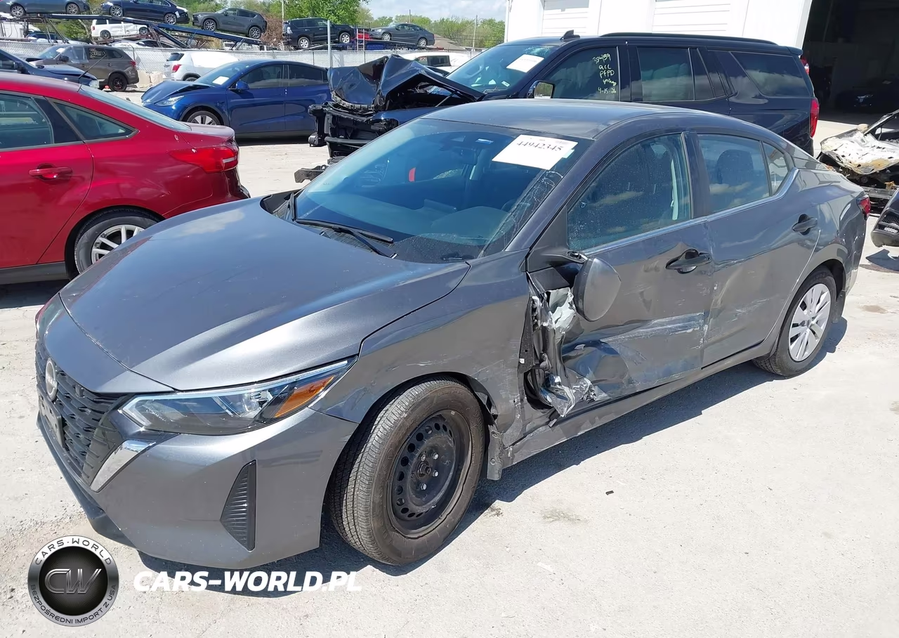 2025 Nissan Sentra S VIN:3N1AB8BV1SY222743 - 2