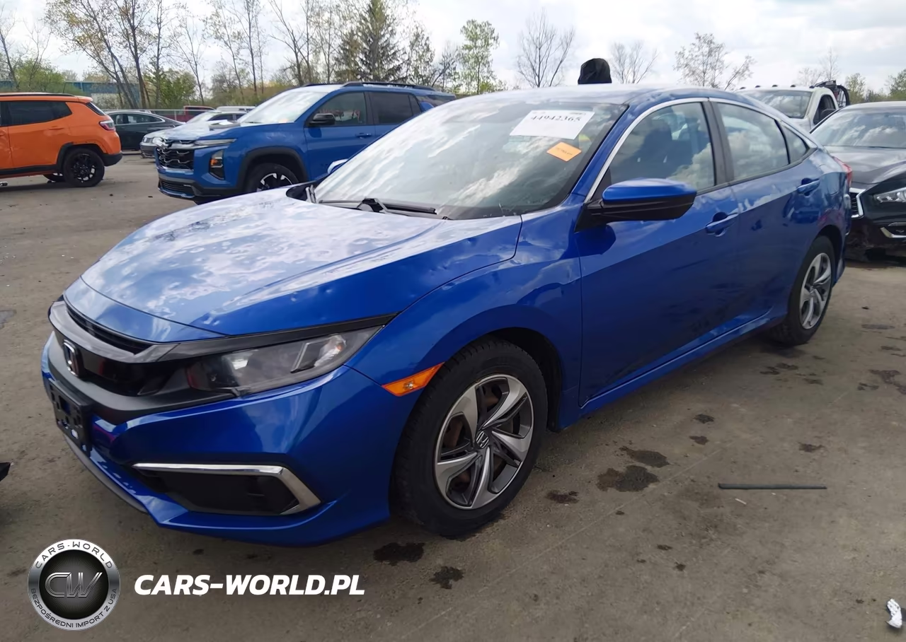 2019 Honda Civic Lx VIN:2HGFC2F65KH578510 - 2