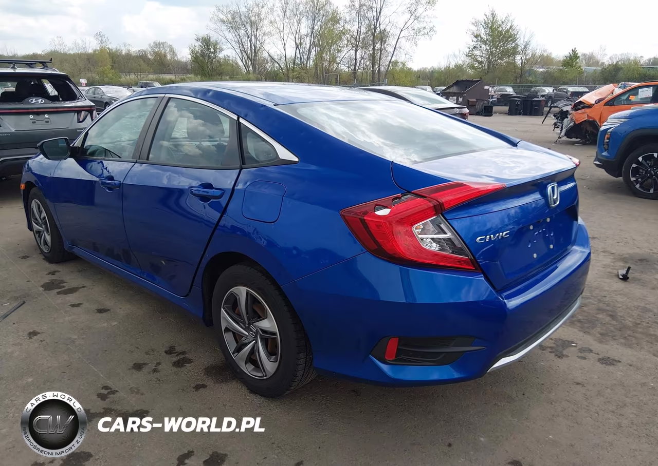 2019 Honda Civic Lx VIN:2HGFC2F65KH578510 - 3