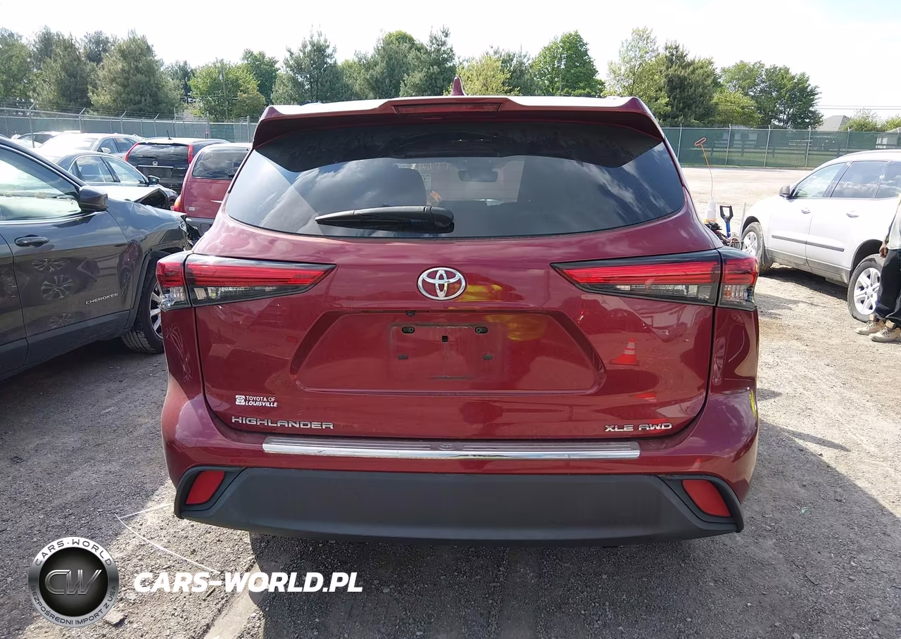 2020 Toyota Highlander Xle VIN:5TDHZRBH0LS031685 - 16