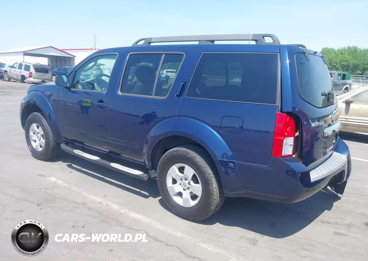 2008 Nissan Pathfinder S VIN:5N1AR18U58C637334 - 3
