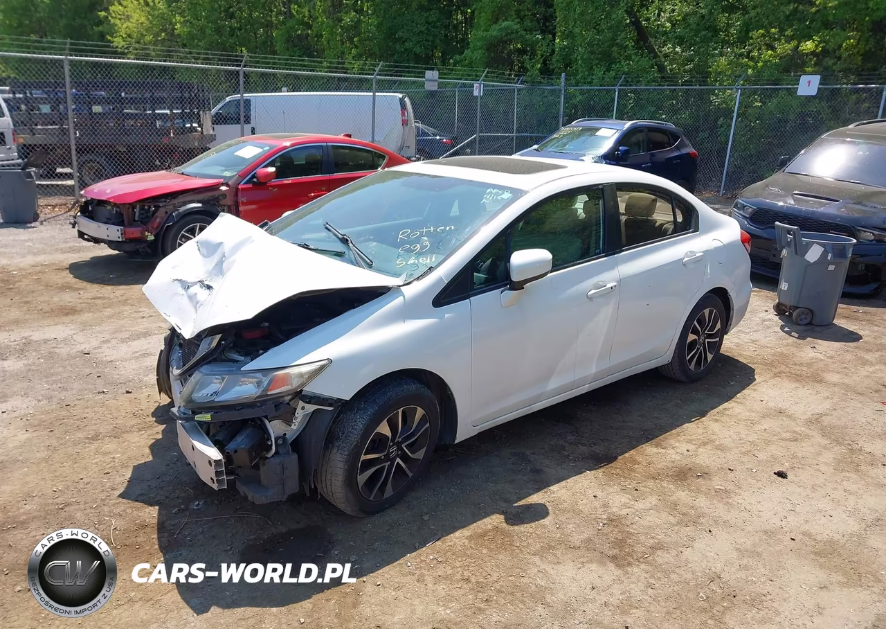 2015 Honda Civic Ex VIN:19XFB2F86FE291536 - 2
