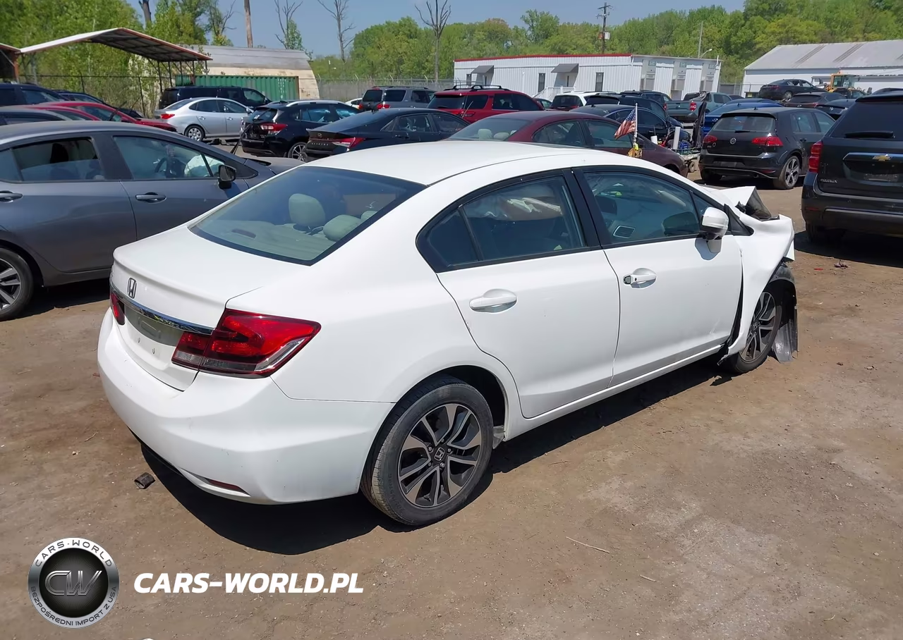 2015 Honda Civic Ex VIN:19XFB2F86FE291536 - 4