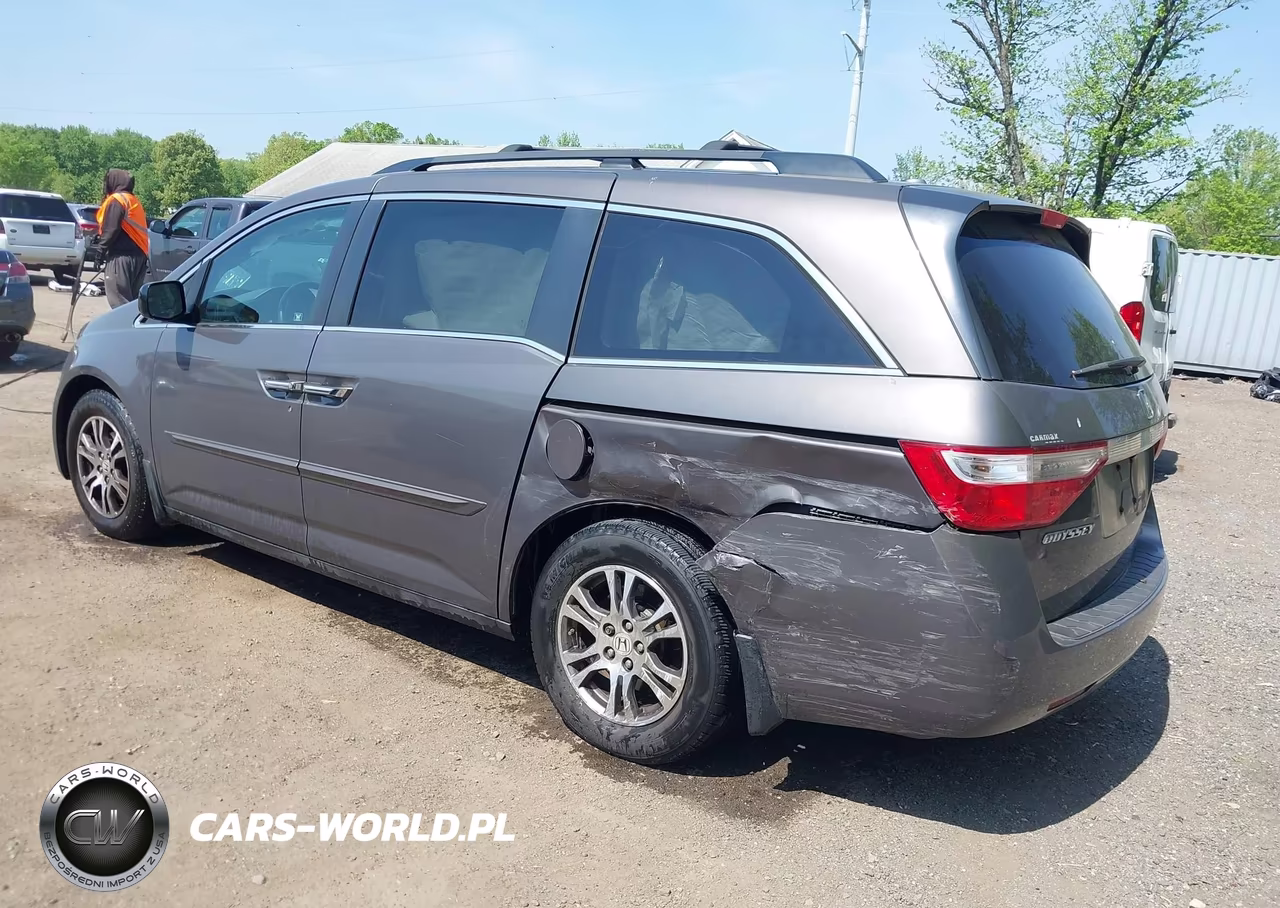 2012 Honda Odyssey Ex-L VIN:5FNRL5H67CB062439 - 3