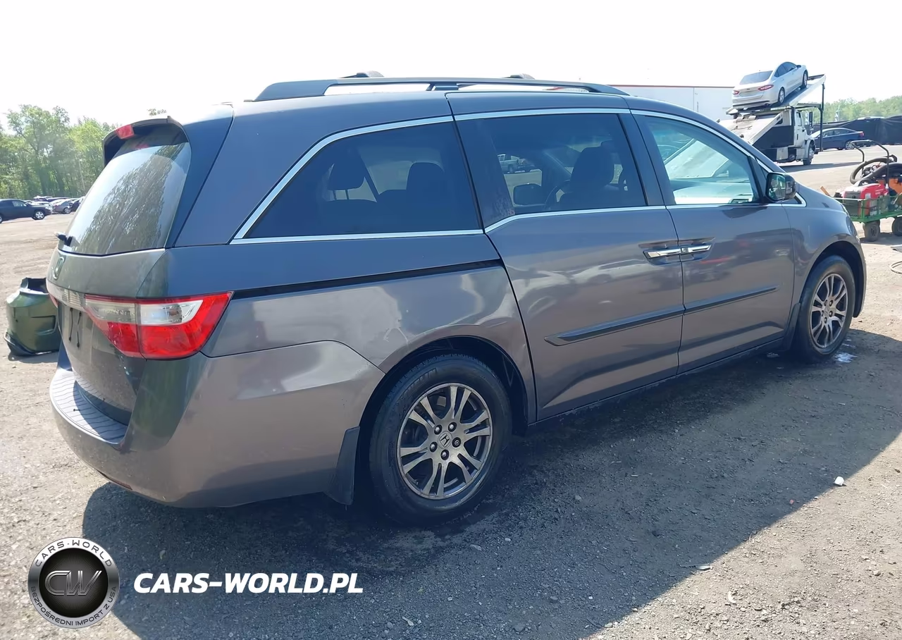 2012 Honda Odyssey Ex-L VIN:5FNRL5H67CB062439 - 4