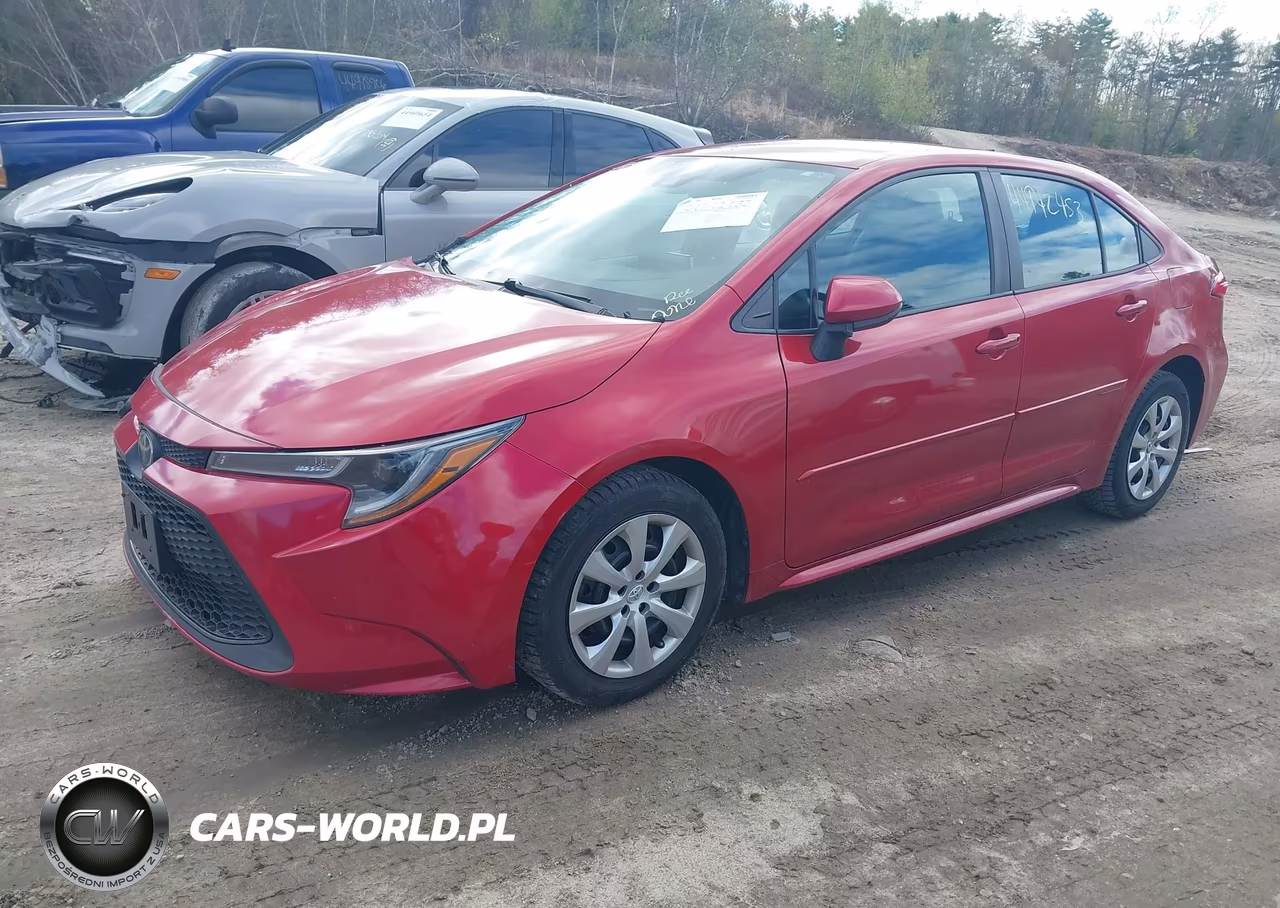 2020 Toyota Corolla Le VIN:5YFEPRAE7LP057581 - 2