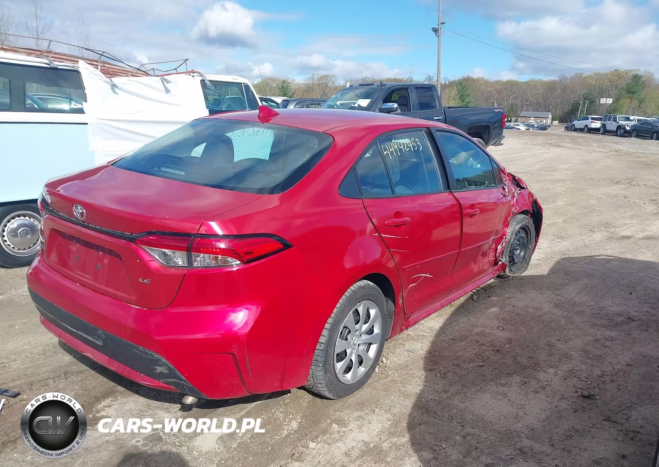 2020 Toyota Corolla Le VIN:5YFEPRAE7LP057581 - 4