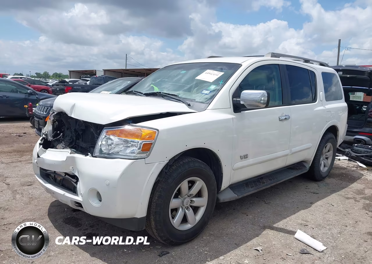 2008 Nissan Armada Se VIN:5N1BA08D18N602512 - 2