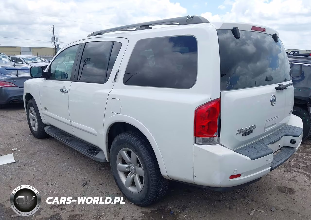 2008 Nissan Armada Se VIN:5N1BA08D18N602512 - 3