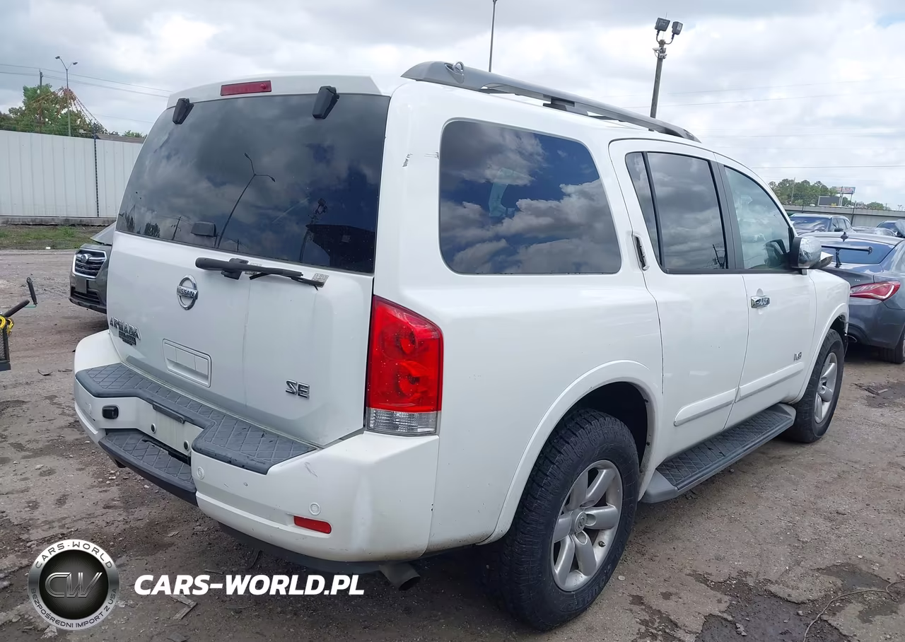 2008 Nissan Armada Se VIN:5N1BA08D18N602512 - 4