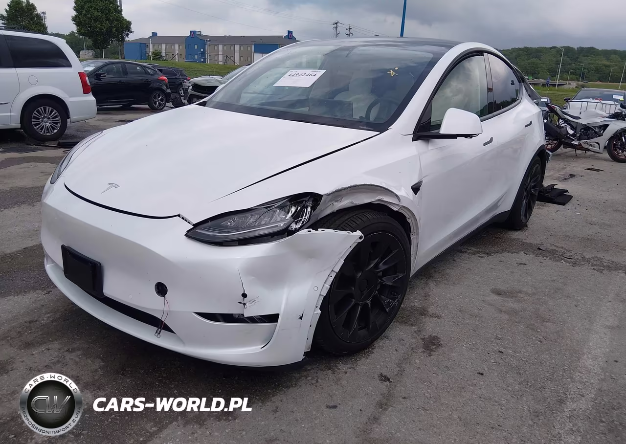 2021 Tesla Model Y Long Range Dual Motor All-Wheel Drive VIN:5YJYGDEE1MF152029 - 2