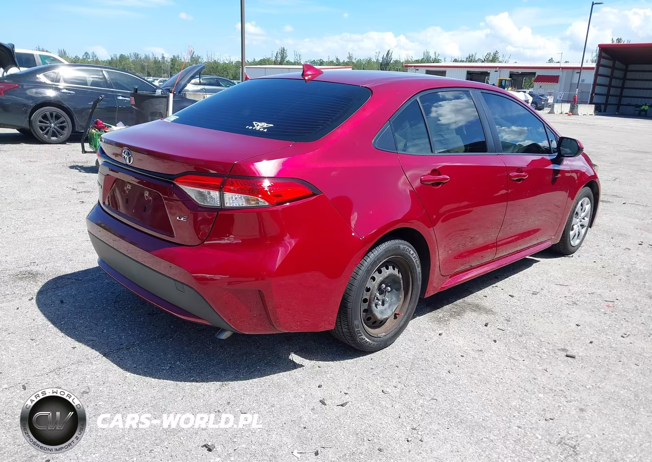 2022 Toyota Corolla Le VIN:JTDEPMAEXNJ191978 - 4