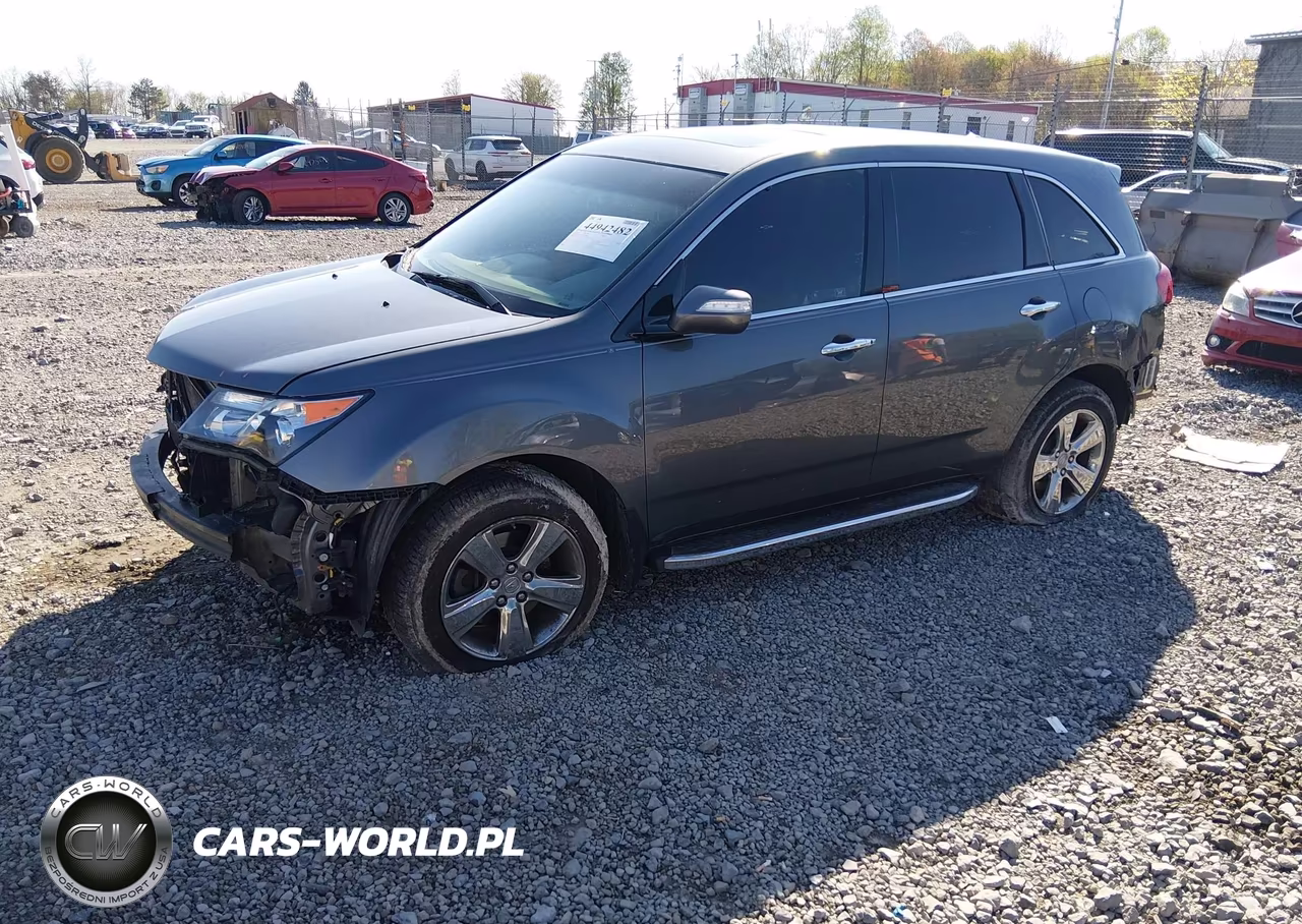 2012 Acura Mdx Technology Package VIN:2HNYD2H32CH544057 - 2
