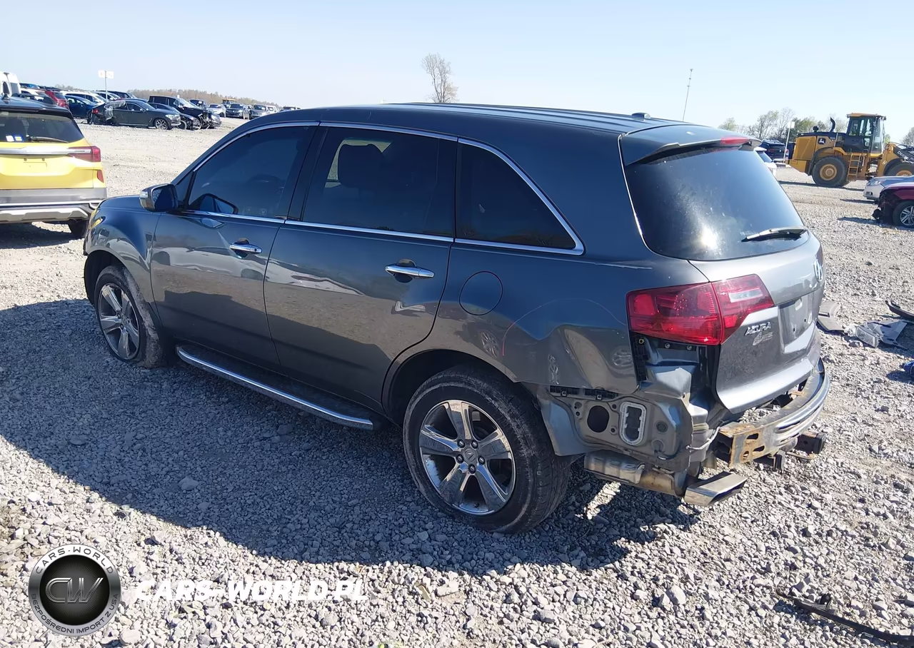 2012 Acura Mdx Technology Package VIN:2HNYD2H32CH544057 - 3