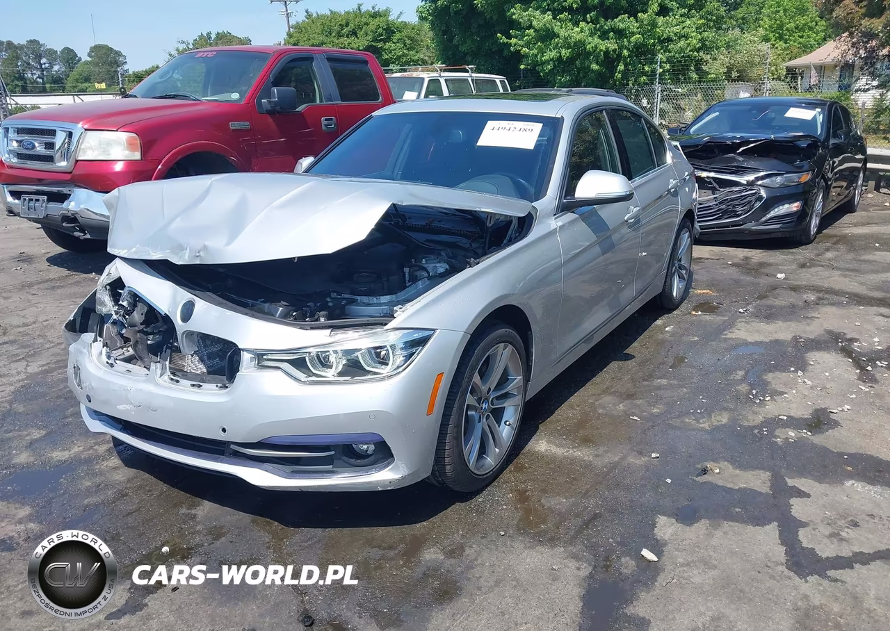 2017 BMW 330I VIN:WBA8B9G38HNU54624 - 2