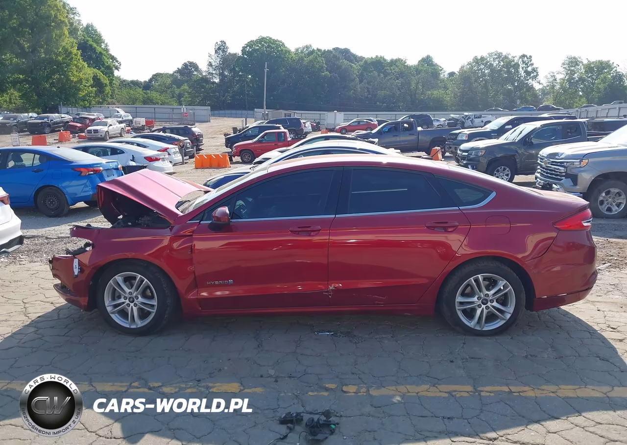 2018 Ford Fusion Hybrid Se VIN:3FA6P0LU4JR162631 - 14