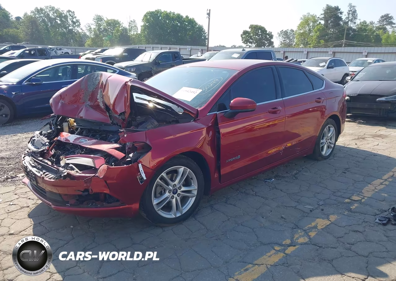 2018 Ford Fusion Hybrid Se VIN:3FA6P0LU4JR162631 - 2