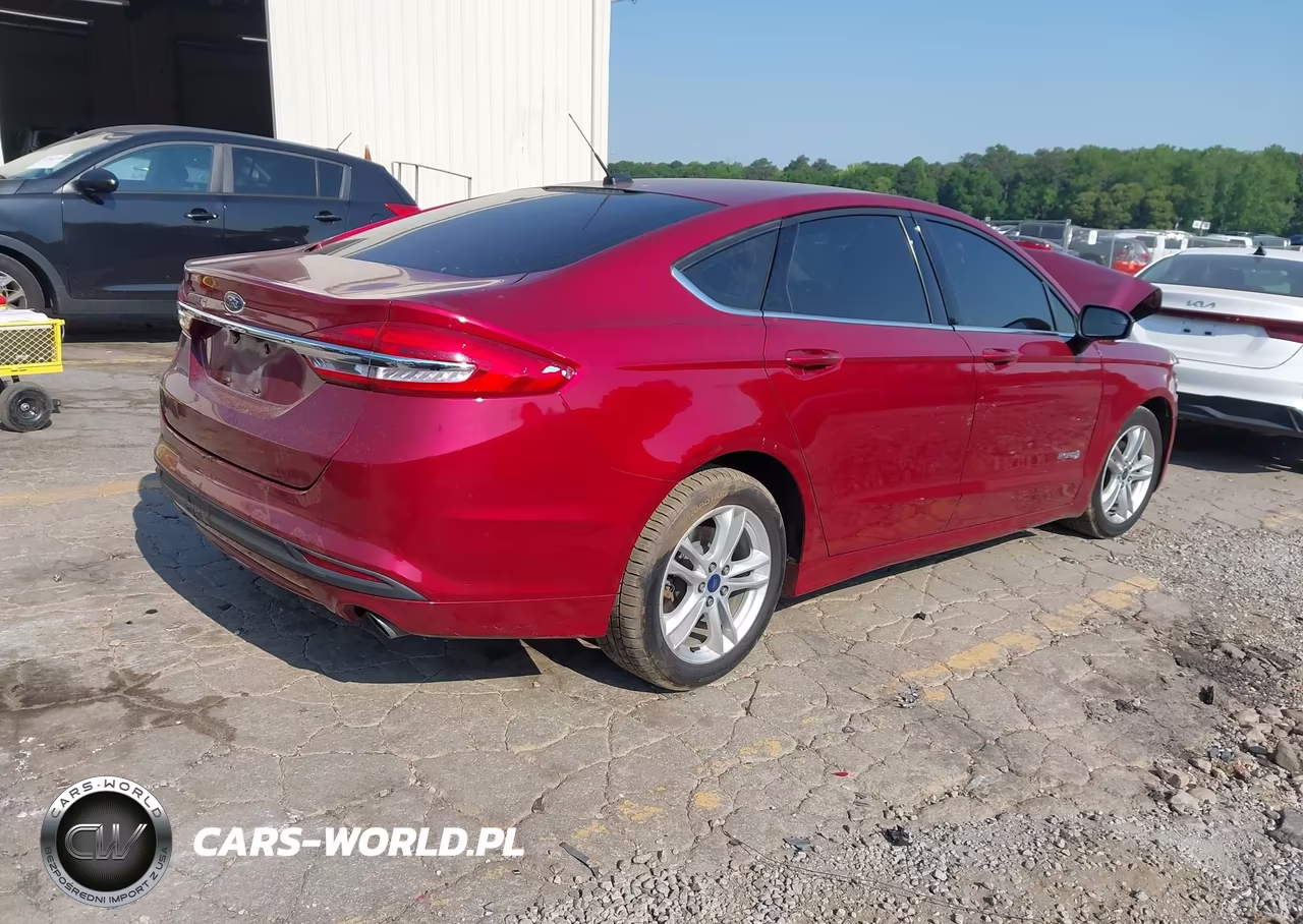 2018 Ford Fusion Hybrid Se VIN:3FA6P0LU4JR162631 - 4