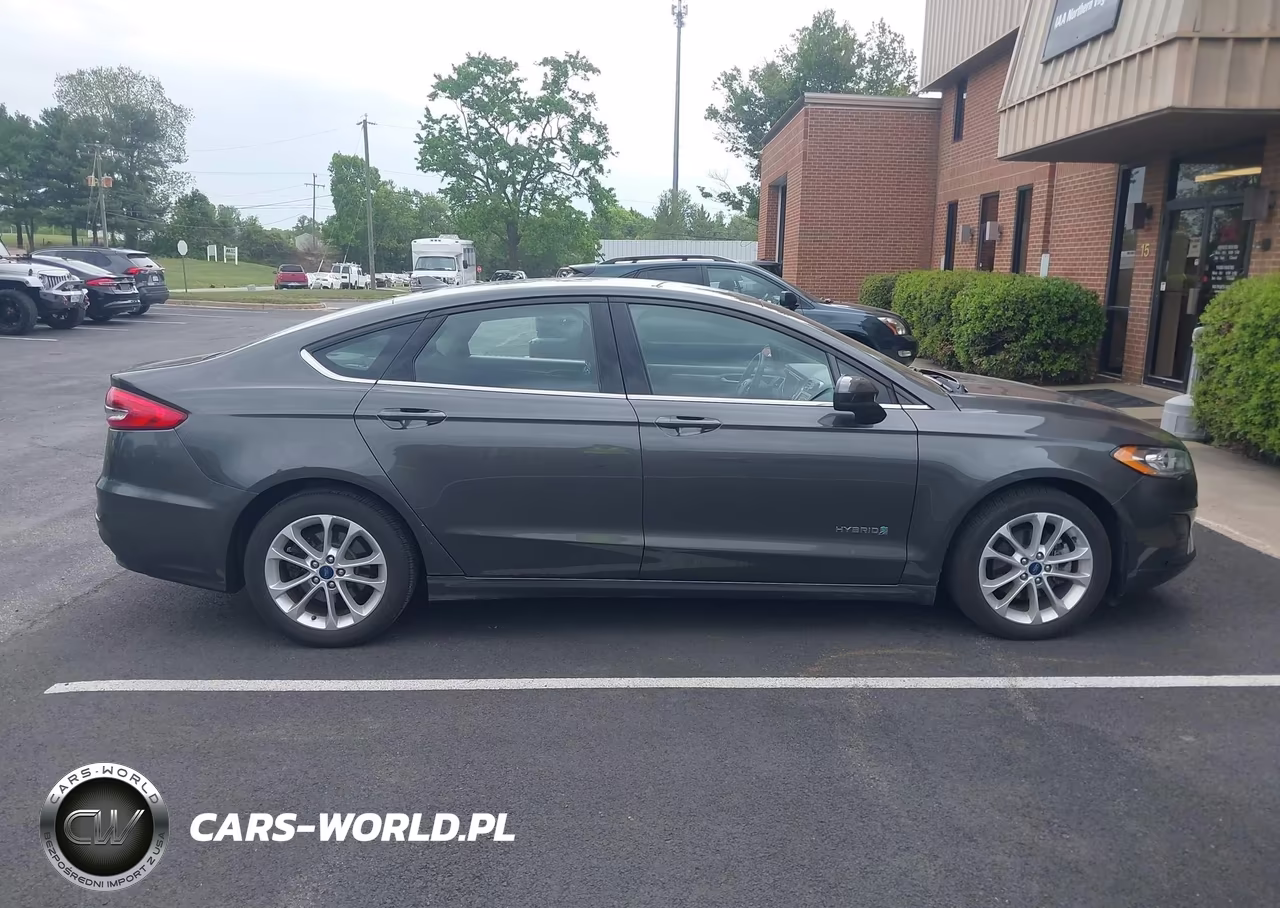 2019 Ford Fusion Hybrid Se VIN:3FA6P0LU7KR211483 - 12
