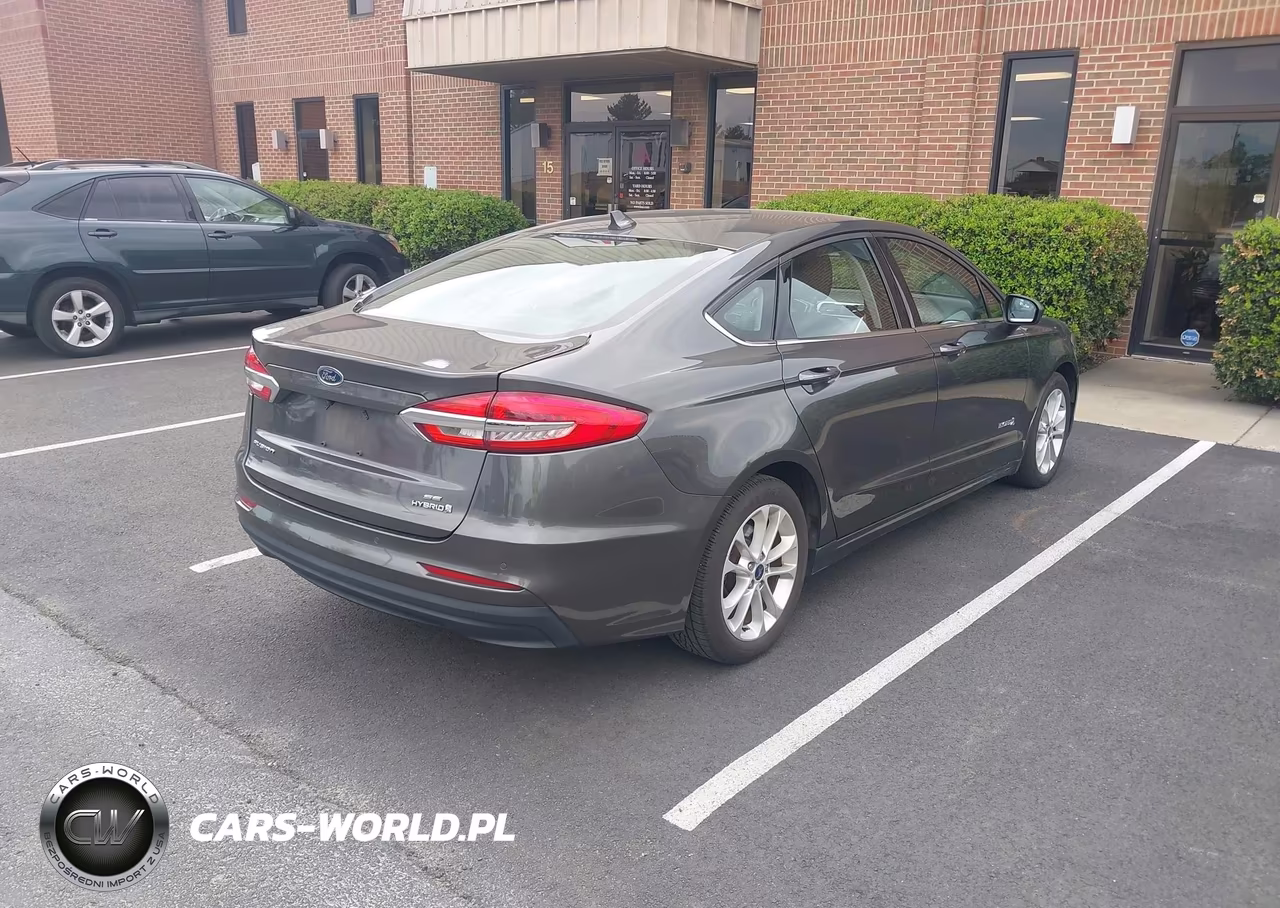 2019 Ford Fusion Hybrid Se VIN:3FA6P0LU7KR211483 - 4