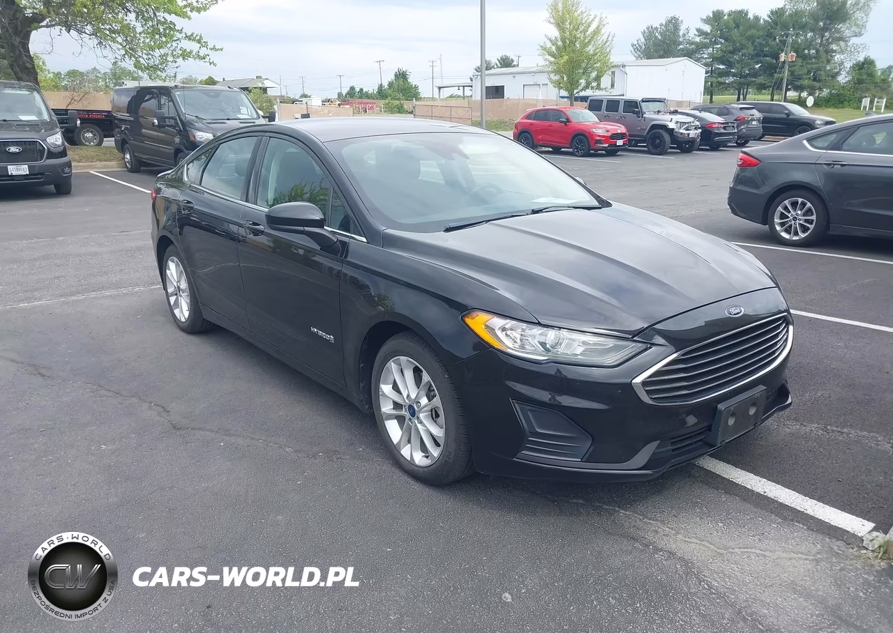 2019 Ford Fusion Hybrid Se