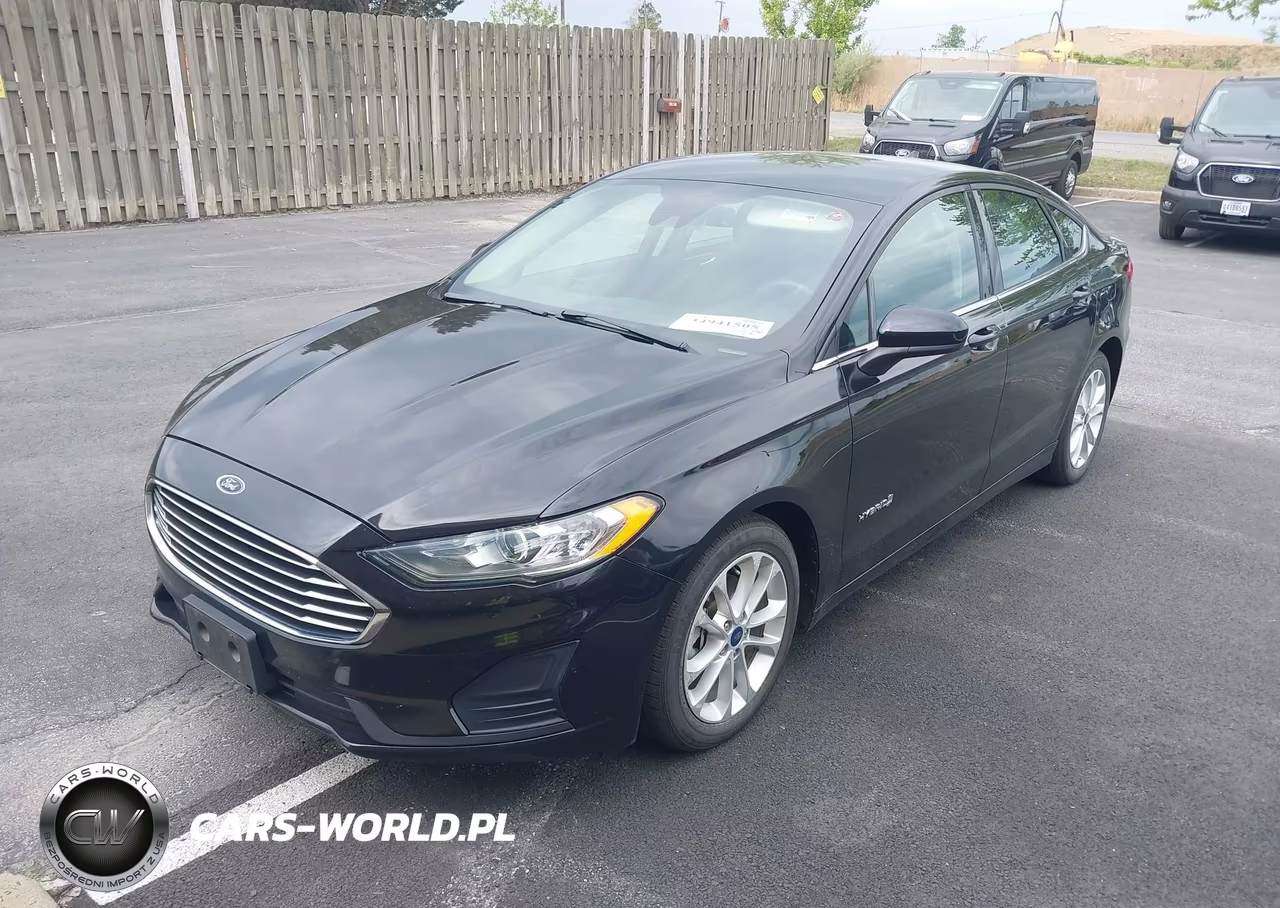 2019 Ford Fusion Hybrid Se VIN:3FA6P0LU2KR274507 - 2