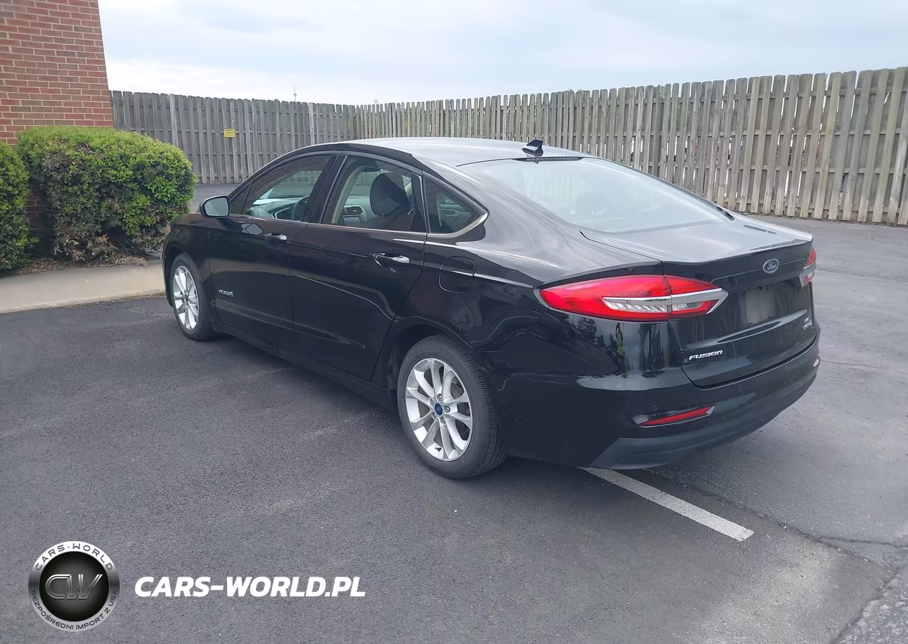 2019 Ford Fusion Hybrid Se VIN:3FA6P0LU2KR274507 - 3