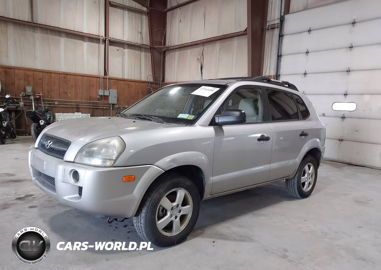 2006 Hyundai Tucson Gl VIN:KM8JM12B76U314528 - 2