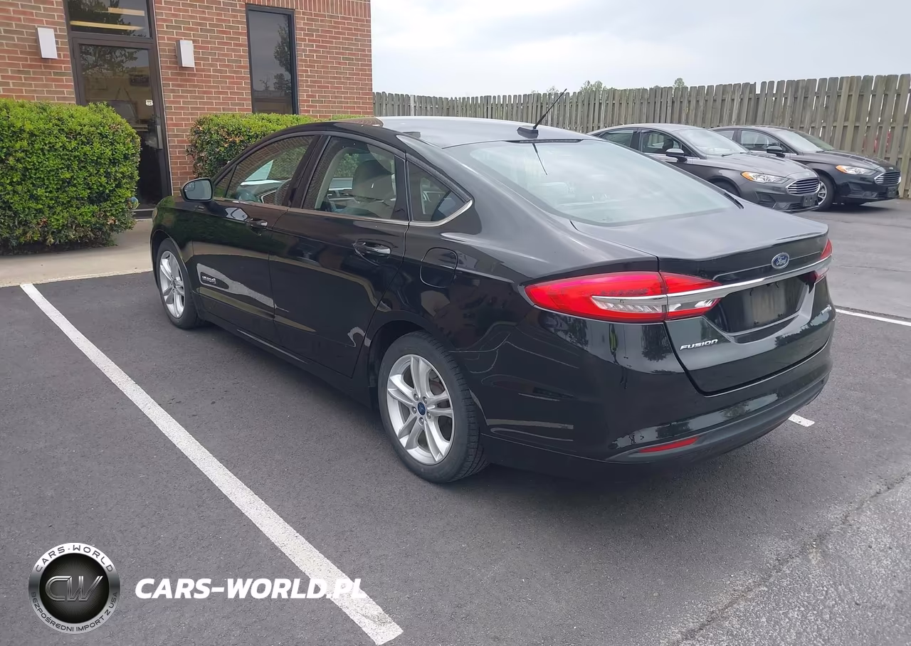 2018 Ford Fusion Hybrid S VIN:3FA6P0UU8JR235966 - 3