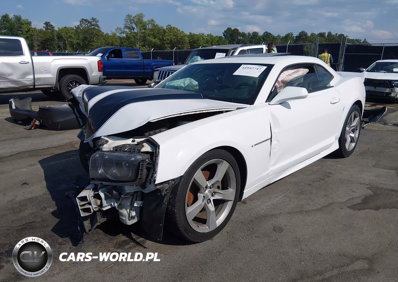 2012 Chevrolet Camaro 2Lt VIN:2G1FC1E30C9109863 - 2