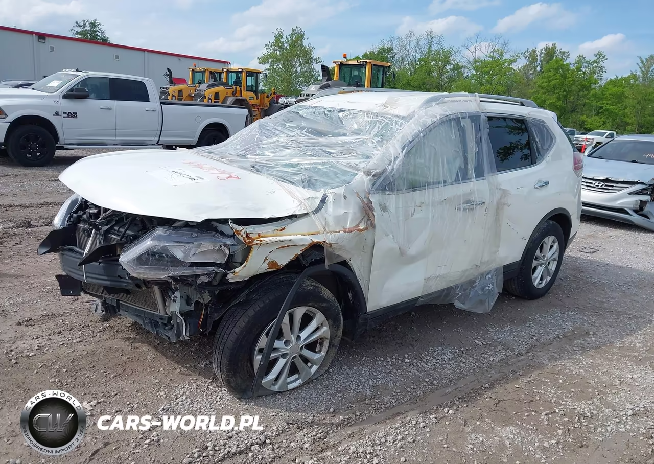 2016 Nissan Rogue Sv VIN:5N1AT2MV7GC921472 - 2